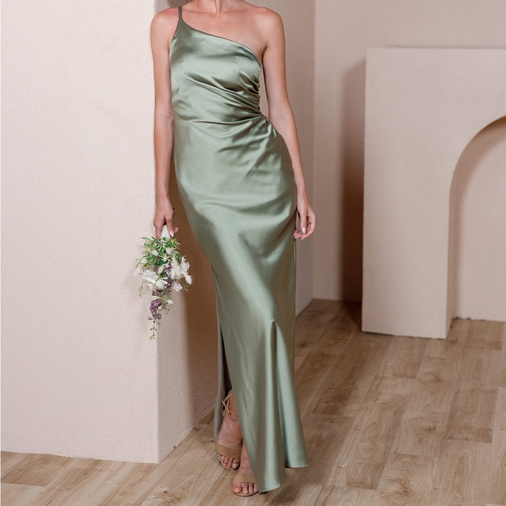 Revelry Bridesmaid Dress “JADE SATIN” Dress Style